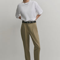 Basic oversized t-shirt in white