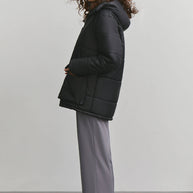 Boyfriend style puffer jacket
