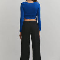 Cargo pants with side pockets