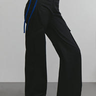 Cargo pants with side pockets