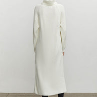 Loose cut knit midi dress