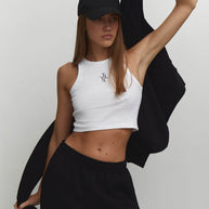 Joggers with print