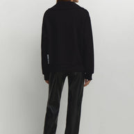 Zipped sweatshirt