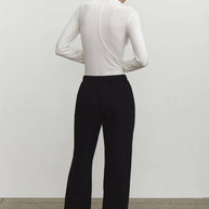Longsleeve textured in nude/milk
