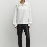 Zipped sweatshirt