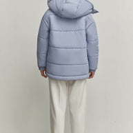 Winter jacket with belt
