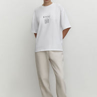 T-shirt oversized with Kyiv print